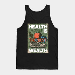 Health is the Best Wealth Tank Top